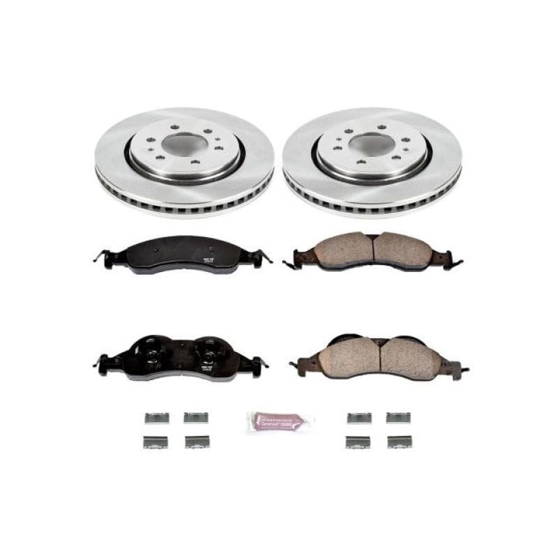 PowerStop — Power Stop 07-09 Ford Expedition Front Autospecialty Brake Kit
