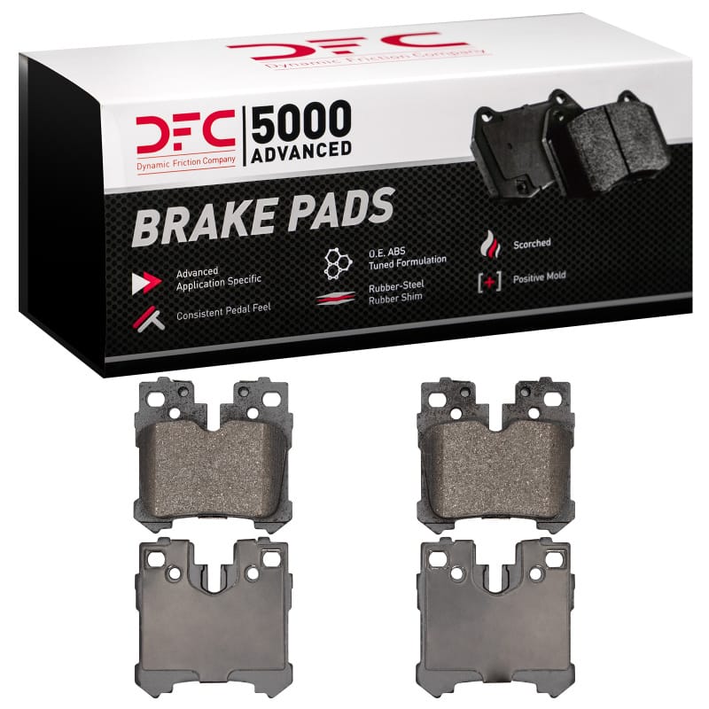 DFC — DFC 07-17 Lexus LS460 Rear 5000 Advanced Low Metallic Brake Pads
DFC Brake Pad Set