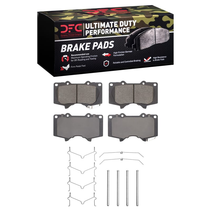 DFC — DFC 10-24 Lexus GX460 Front Ultimate Duty Performance Brake Pads and Hardware Kit
DFC Brake Pad Set