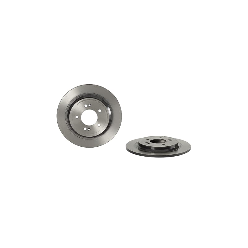 Brembo OE — Brembo OE 18-21 Hyundai Tucson/17-22 Kia Sportage UV Coated Brake Disc - Rear