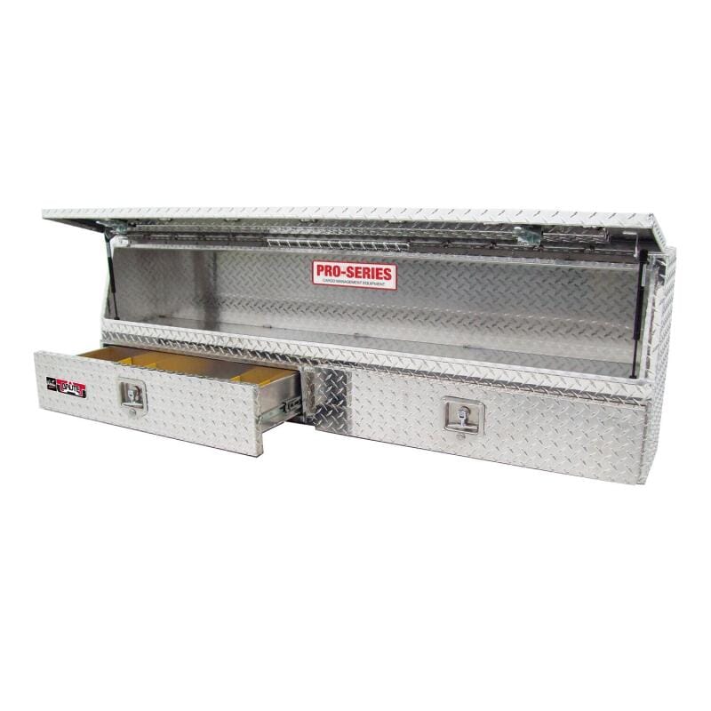 Westin — Westin/Brute Contractor TopSider 72in w/ Drawers & Doors - Aluminum
ToolBxTrkBedSideRail