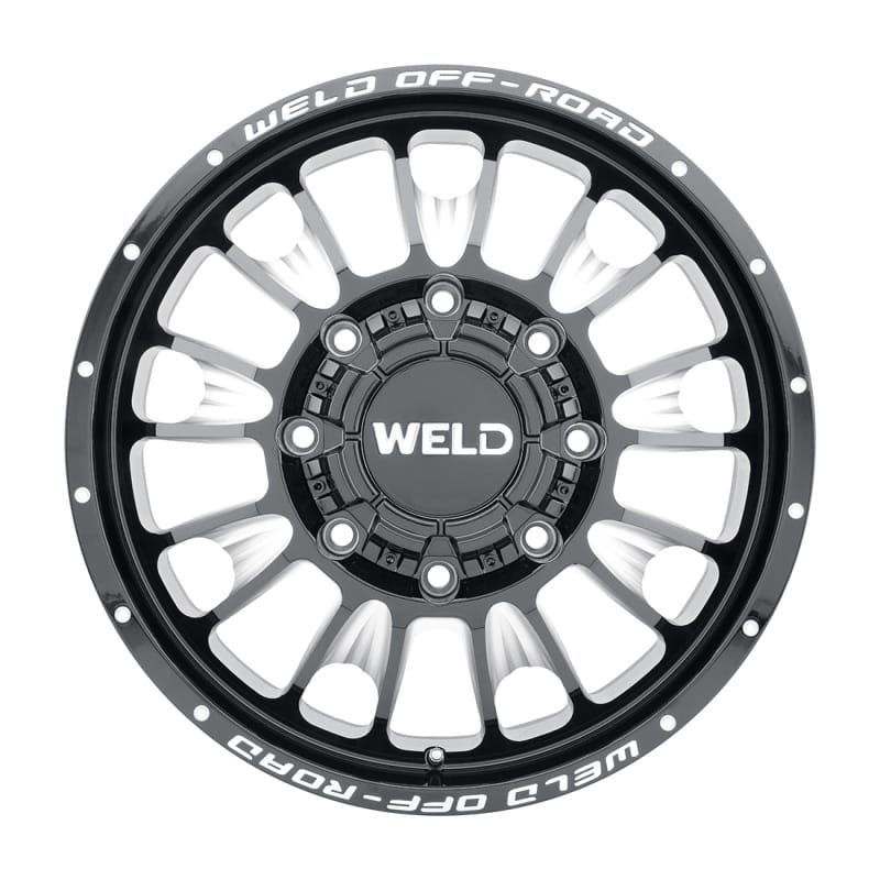 Weld — Weld Off-Road W121 20X8.25 Scorch Front 8X200 ET108 BS8.90 Gloss Black MIL 142.2