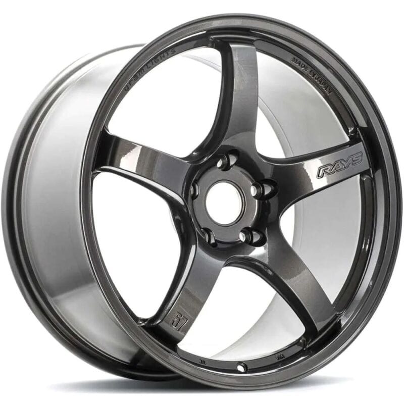 Gram Lights — Gram Lights 57CR 18x9.5 +38 5x114.3 HS Gunmetallic Wheel (Min Order Qty 20)