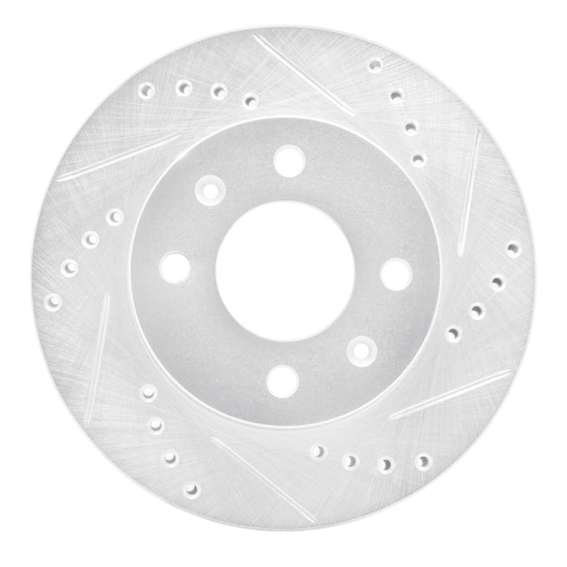 R1 Concepts — R1 03-06 Dodge Verna (Mexico) Front Right Drilled & Slotted Silver Brake Rotor
R1 Brake Rotor Drill