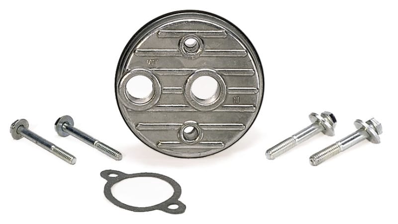 Moroso — Moroso Chevrolet Big Block/Small Block Oil Filter Bypass Plate