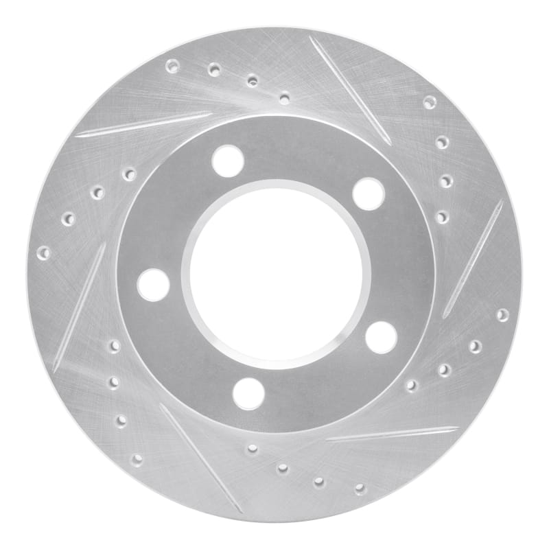 R1 Concepts — R1 94-96 Ford F-150 4WD Front Right Drilled & Slotted Silver Brake Rotor
R1 Brake Rotor Drill