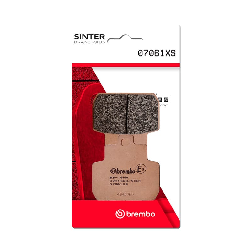 Brembo OE Powersports — Brembo OE 08-17 Gilera RC Fuoco ie 500cc Brake Pad - Rear