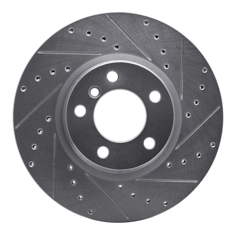 R1 Concepts — R1 12-18 BMW 330e Front Right Drilled & Slotted Silver Brake Rotor
R1 Brake Rotor Drill