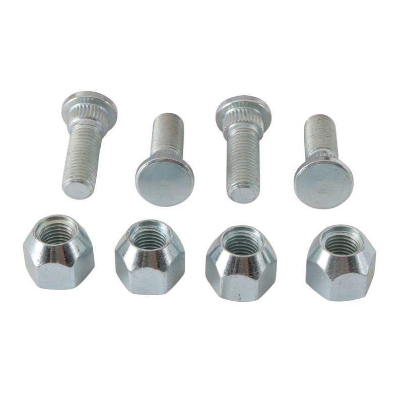 QuadBoss — Wheel Stud & Nut Kit, Front/Rear, Black