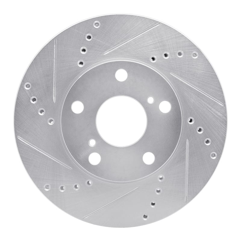 R1 Concepts — R1 92-06 Lexus ES300 Front Left Drilled & Slotted Silver Brake Rotor
R1 Brake Rotor Drill