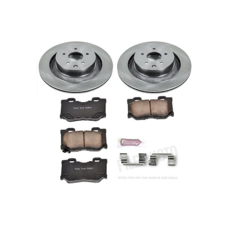 PowerStop — Power Stop 08-13 Infiniti G37 Rear Autospecialty Brake Kit