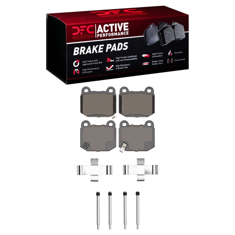 DFC — DFC 04-06 Maserati Quattroporte Rear Active Performance Pads and Hardware Kit
DFC Brake Pad Set