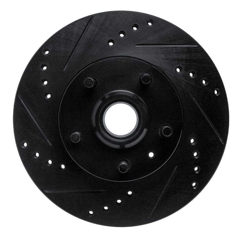 R1 Concepts — R1 82-87 Volvo 740 Front Left Drilled & Slotted Black Brake Rotor
R1 Brake Rotor Drill