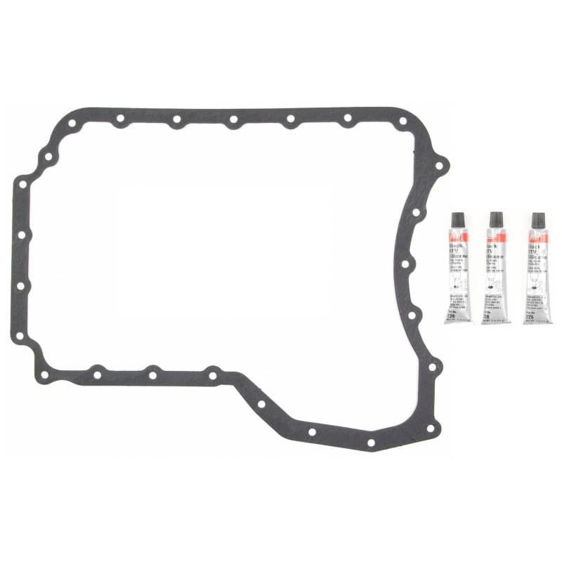 Fel-Pro — Fel-Pro Volkswagen Jetta OS 30804 Engine Oil Pan Gasket Set High-Temperature Rubber-Coated Fiber