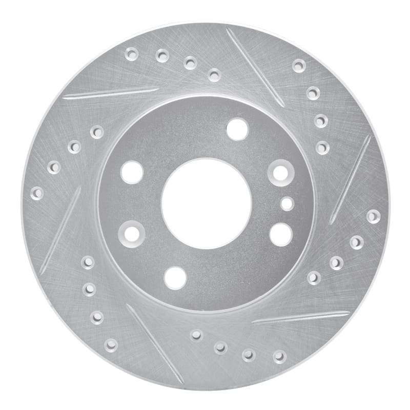 R1 Concepts — R1 94-02 Ford ASPIRE Front Right Drilled & Slotted Silver Brake Rotor
R1 Brake Rotor Drill