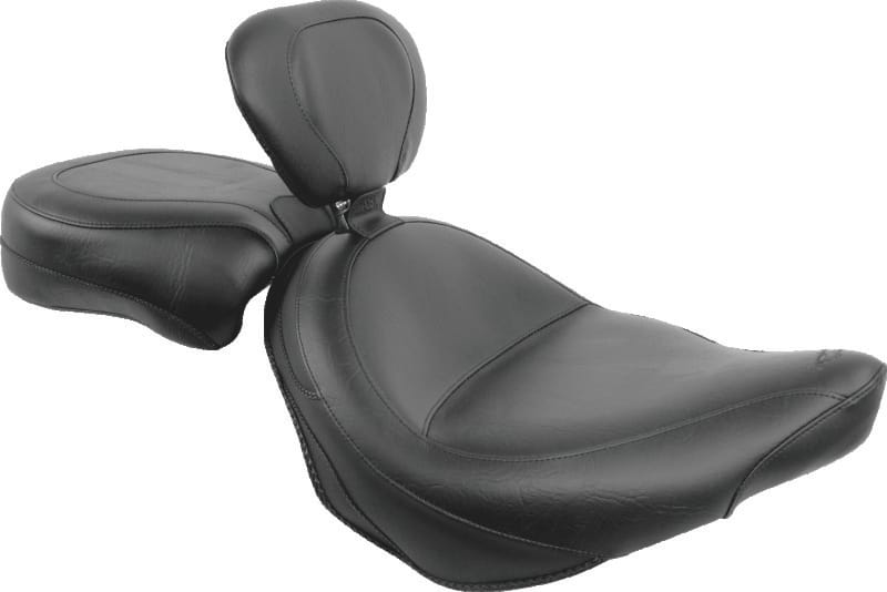 Mustang Motorcycle — 2-Piece Seat with Driver Backrest