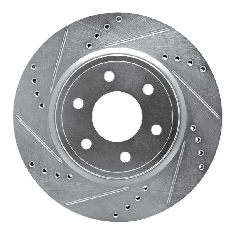 R1 Concepts — R1 05-25 Nissan Frontier Front Left Drilled & Slotted Silver Brake Rotor
R1 Brake Rotor Drill