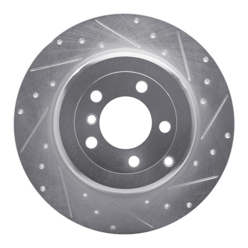 R1 Concepts — R1 03-05 Land Rover Range Rover Rear Right Drilled & Slotted Silver Brake Rotor
R1 Brake Rotor Drill