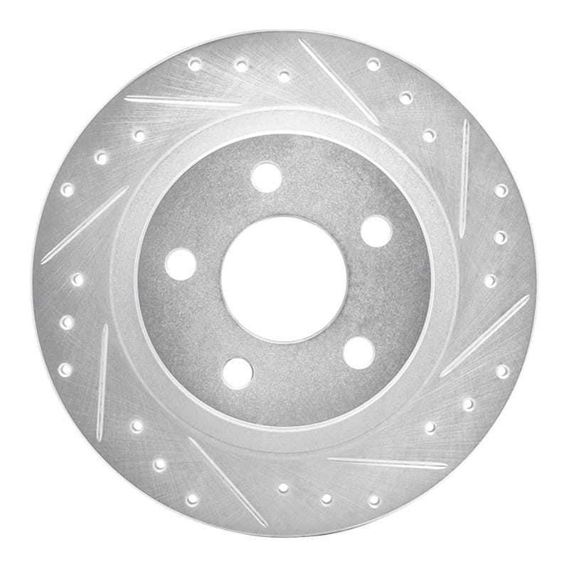 R1 Concepts — R1 98-05 Buick Park Avenue Rear Right Drilled & Slotted Silver Brake Rotor
R1 Brake Rotor Drill