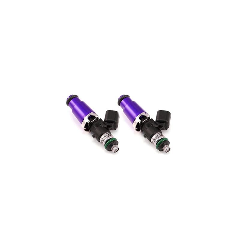 Injector Dynamics — Injector Dynamics ID1050X Injectors - 60mm Length - 14mm Purple Top - 14mm Lower O-Ring (Set of 2)