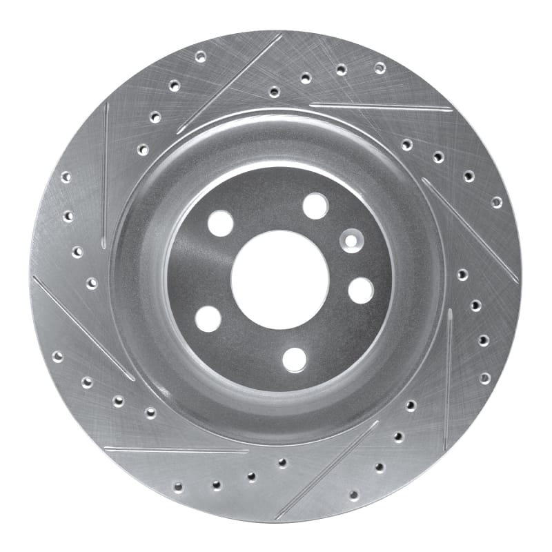 R1 Concepts — R1 16-26 Polestar Polestar 2 Rear Left Drilled & Slotted Silver Brake Rotor
R1 Brake Rotor Drill