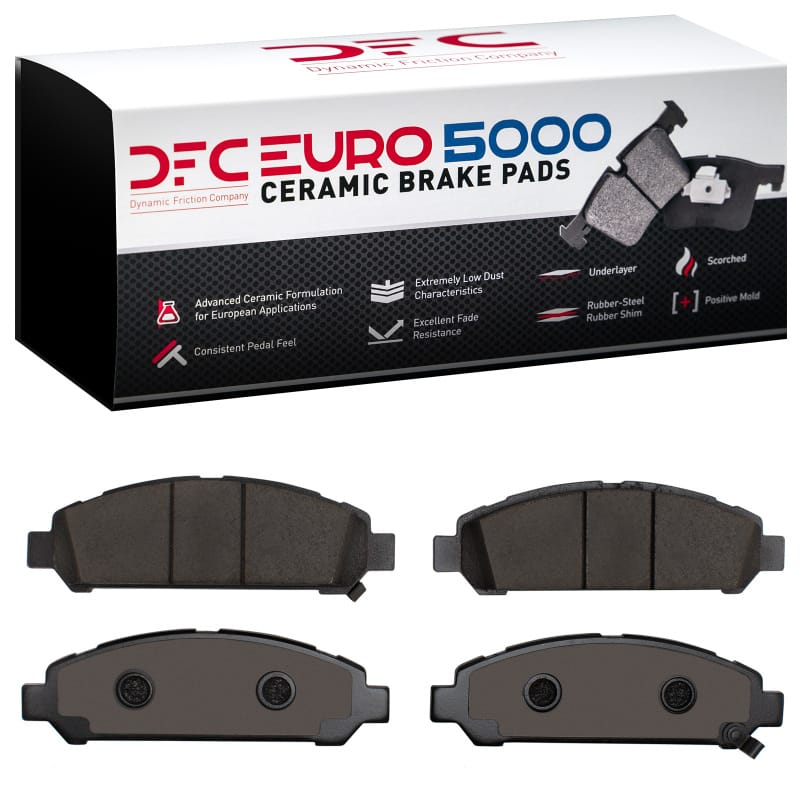 DFC — DFC 09-15 Toyota Venza Front Euro 5000 Ceramic Brake Pads
DFC Brake Pad Set