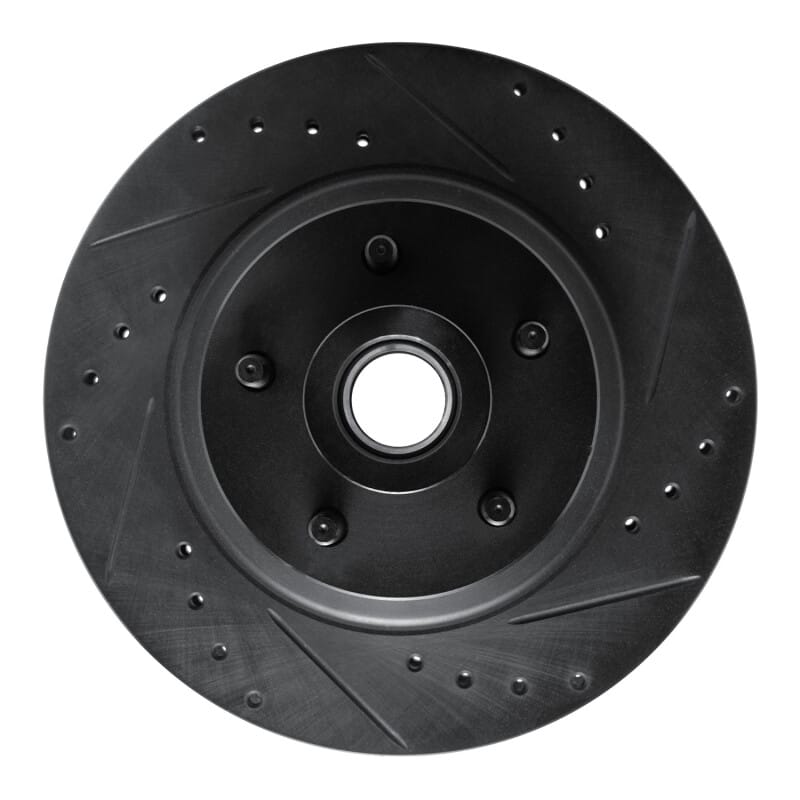 R1 Concepts — R1 69-73 Chrysler 300 Front Right Drilled & Slotted Black Brake Rotor
R1 Brake Rotor Drill