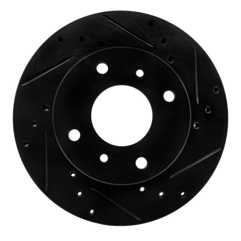R1 Concepts — R1 85-89 Nissan STANZA Front Right Drilled & Slotted Black Brake Rotor
R1 Brake Rotor Drill