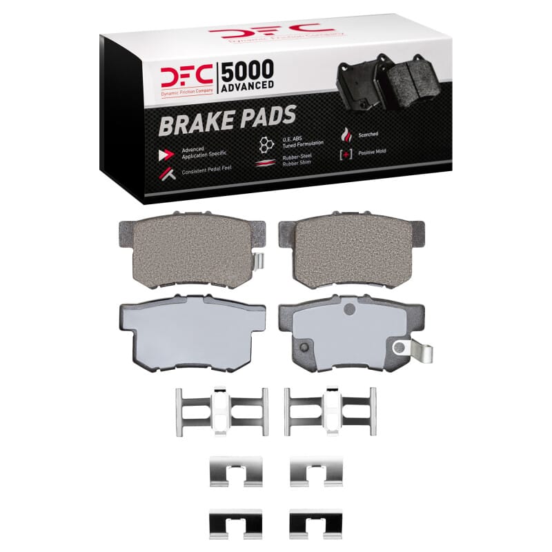 DFC — DFC 95-11 Acura RL Rear 5000 Advanced Ceramic Brake Pads and Hardware Kit
DFC Brake Pad Set