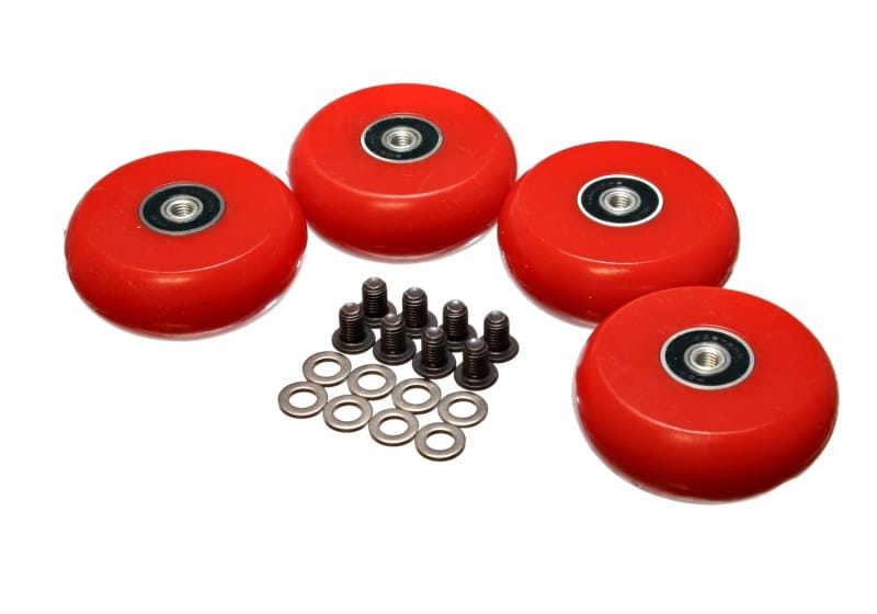 Energy Suspension — Energy Suspension 2.375 inch Hyper-Glide PolyCreeper Wheels (Set of 4)