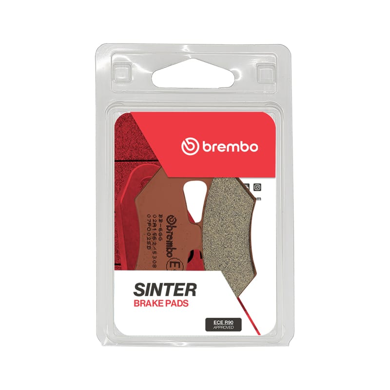 Brembo OE Powersports — Brembo OE 90-93 Polaris 2x4, 4x4 250cc Sinter Brake Pad - Front