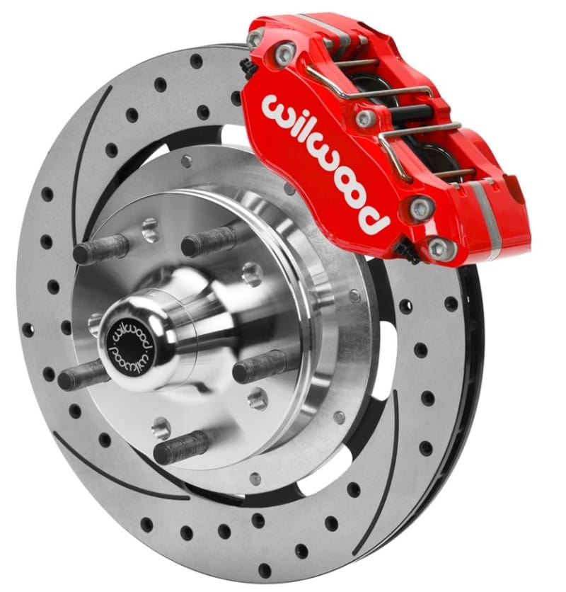 Wilwood — Wilwood 70-81 FBody/75-79 A&XBody Dynapro Frt Brk Kit 11.75in D/S Rtr Red Caliper Use w/ PD Spindle