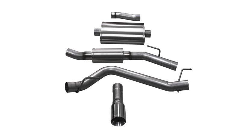CORSA Performance — Corsa 2020-2025 Jeep Gladiator JT 3.0in Cat-Back Single Touring Side Exit w/ 4.0in Polished Tip
Exhaust