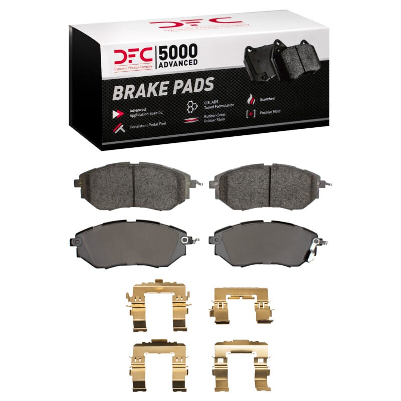 DFC — DFC 15-15 Subaru Legacy Front 5000 Advanced Ceramic Brake Pads and Hardware Kit
DFC Brake Pad Set