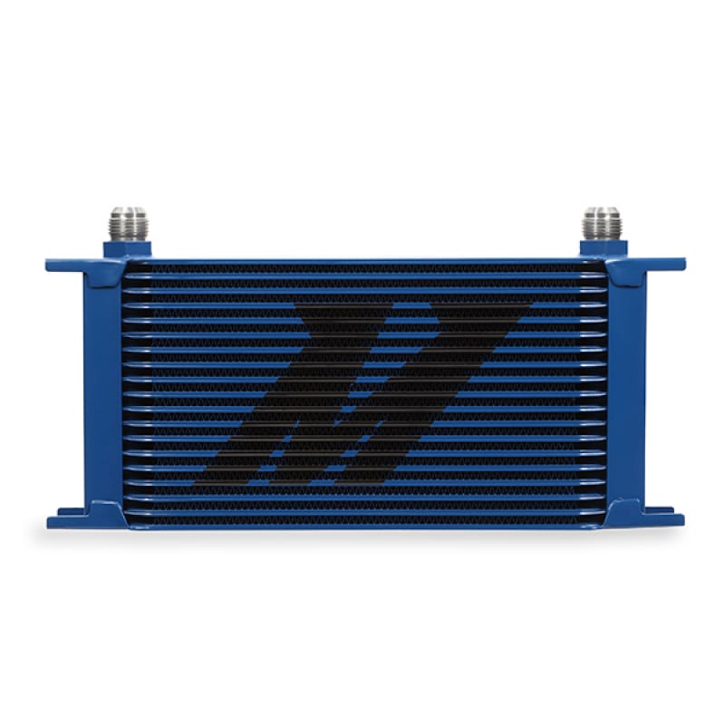 Mishimoto — Mishimoto Universal 19 Row Oil Cooler - Blue
