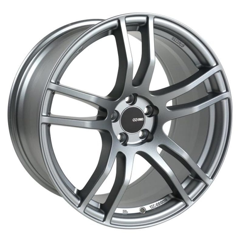 Enkei — Enkei TX5 17x9 5x100 45mm Offset 72.6mm Bore Platinum Grey