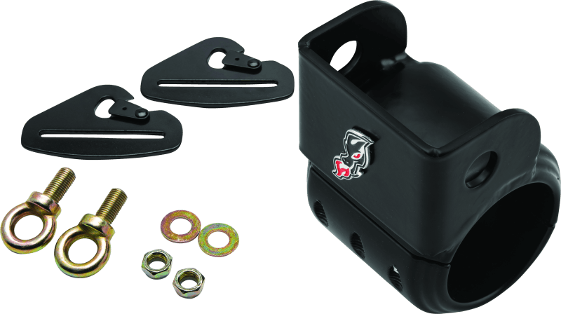 DragonFire Racing — Harness Anchor Kit, 1.75 in., Black