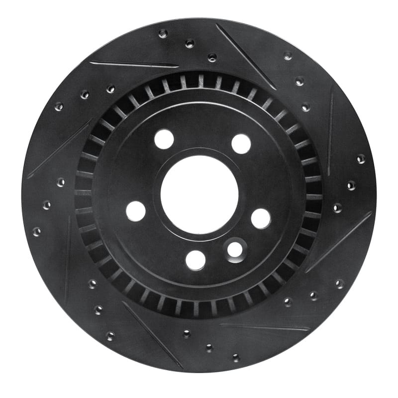 R1 Concepts — R1 07-18 Volvo S60 Rear Right Drilled & Slotted Black Brake Rotor
R1 Brake Rotor Drill