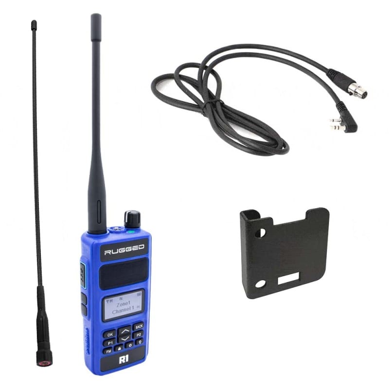 Rugged Radios — Rugged Radios RADIO KIT - Rugged R1 - Business Band Two Way Handheld Radio to Intercom