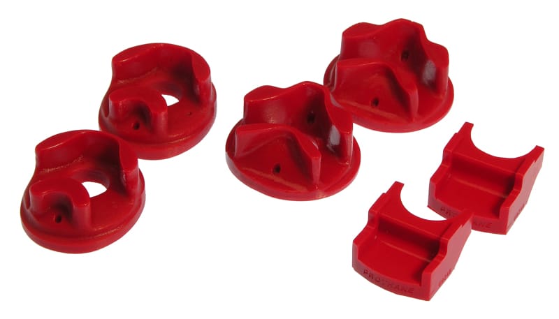 Prothane — Prothane 96-00 Honda Civic 3 Mount Kit - Red
ENGINE/TRANS MOUNTS
