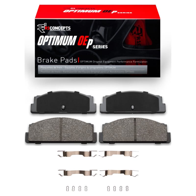 R1 Concepts — R1 66-83 Fiat X-1/9 Rear Optimum OE Pads & Hardware Kit
R1 Optimum Oe Pads a