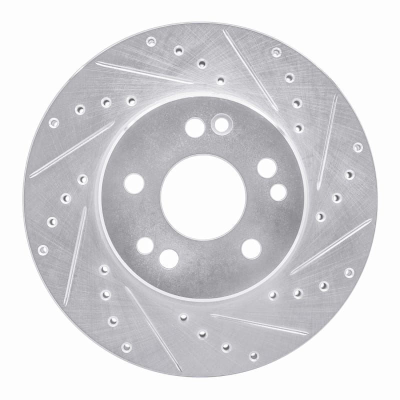 R1 Concepts — R1 90-95 Mercedes-Benz 300CE Front Right Drilled & Slotted Silver Brake Rotor
R1 Brake Rotor Drill
