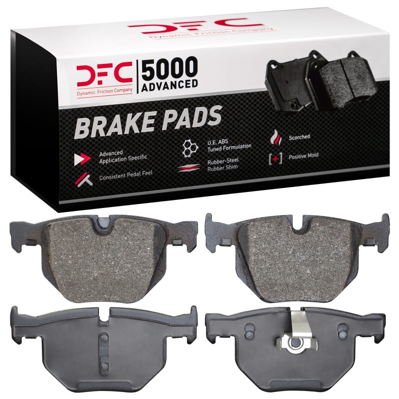 DFC — DFC 04-10 BMW 530i Rear 5000 Advanced Low Metallic Brake Pads
DFC Brake Pad Set