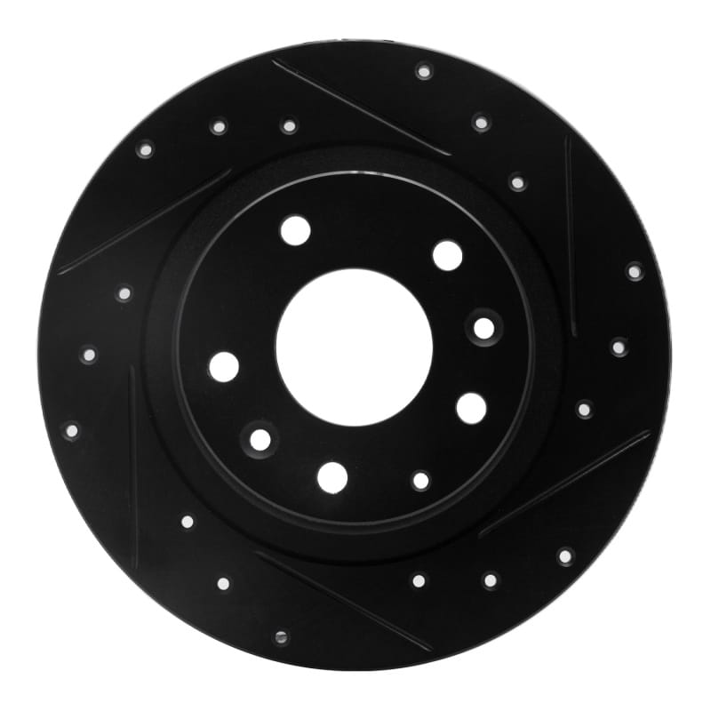 R1 Concepts — R1 16-18 Mazda CX-3 Rear Right Drilled & Slotted Black Brake Rotor
R1 Brake Rotor Drill