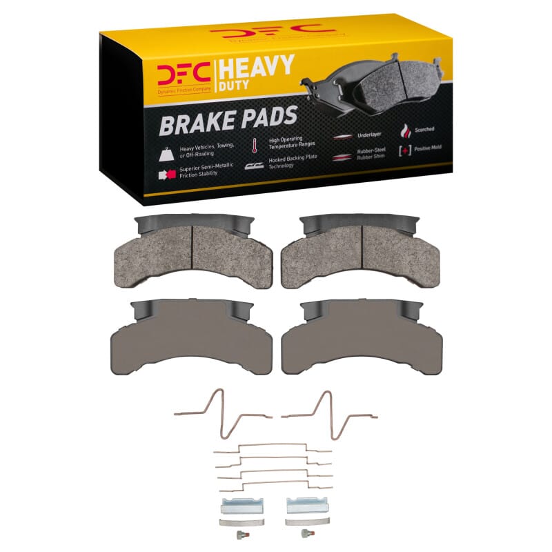 DFC — DFC 83-12 Beaver Motorcoach Monterey Front/Rear Heavy Duty Pads and Hardware Kit
DFC Brake Pad Set