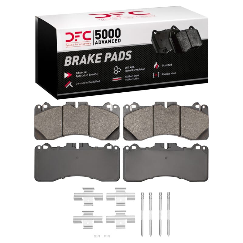 DFC — DFC 10-25 Lexus GS F Front 5000 Advanced Low Metallic Brake Pads and Hardware Kit
DFC Brake Pad Set