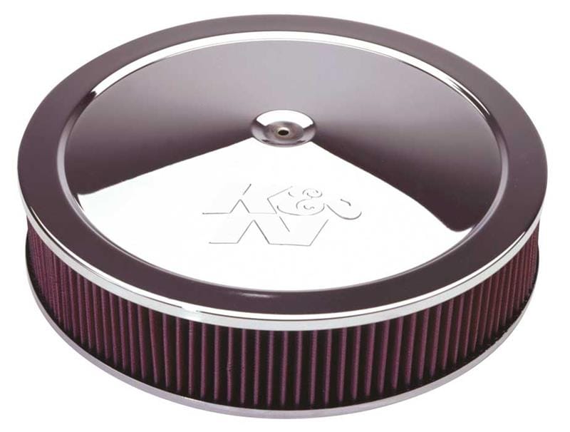K&N Engineering — K&N 7-5/16in Flange 16india 3-1/4in h 1indrop Base
Round Air Filter Ass
Air Filter Assembly