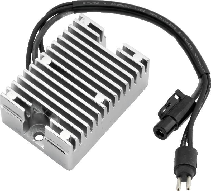 TwinPower — Voltage Regulator, 22 Amp, 12V, Chrome