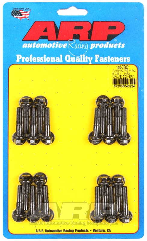 ARP — ARP Chrysler Hemi 5.7/6.1L Hex Valve Cover Bolt Kit