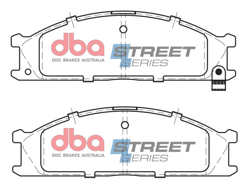 DBA — DBA 98-04 Nissan Frontier 4 Cyl RWD Street Series Front Brake Pads
Brake Pad